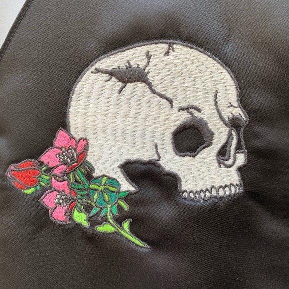 Urban Outfitters Embroidery Varsity Bomber Jacket - Picture 2 of 4